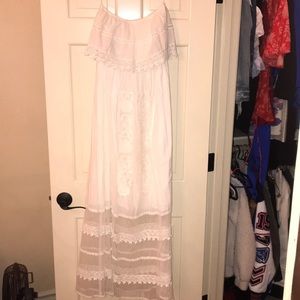 Long white sundress